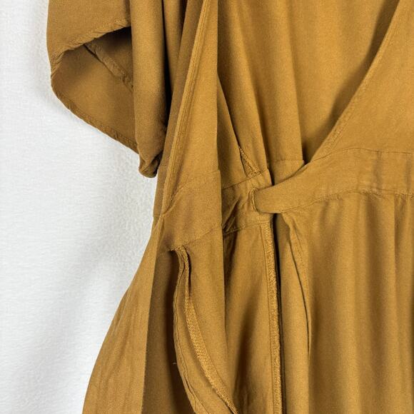 YFB V-Neck Lilly Wrap Maxi Dress Bronze Dolman Young Fabulous & Broke Revolve M - Picture 16 of 16